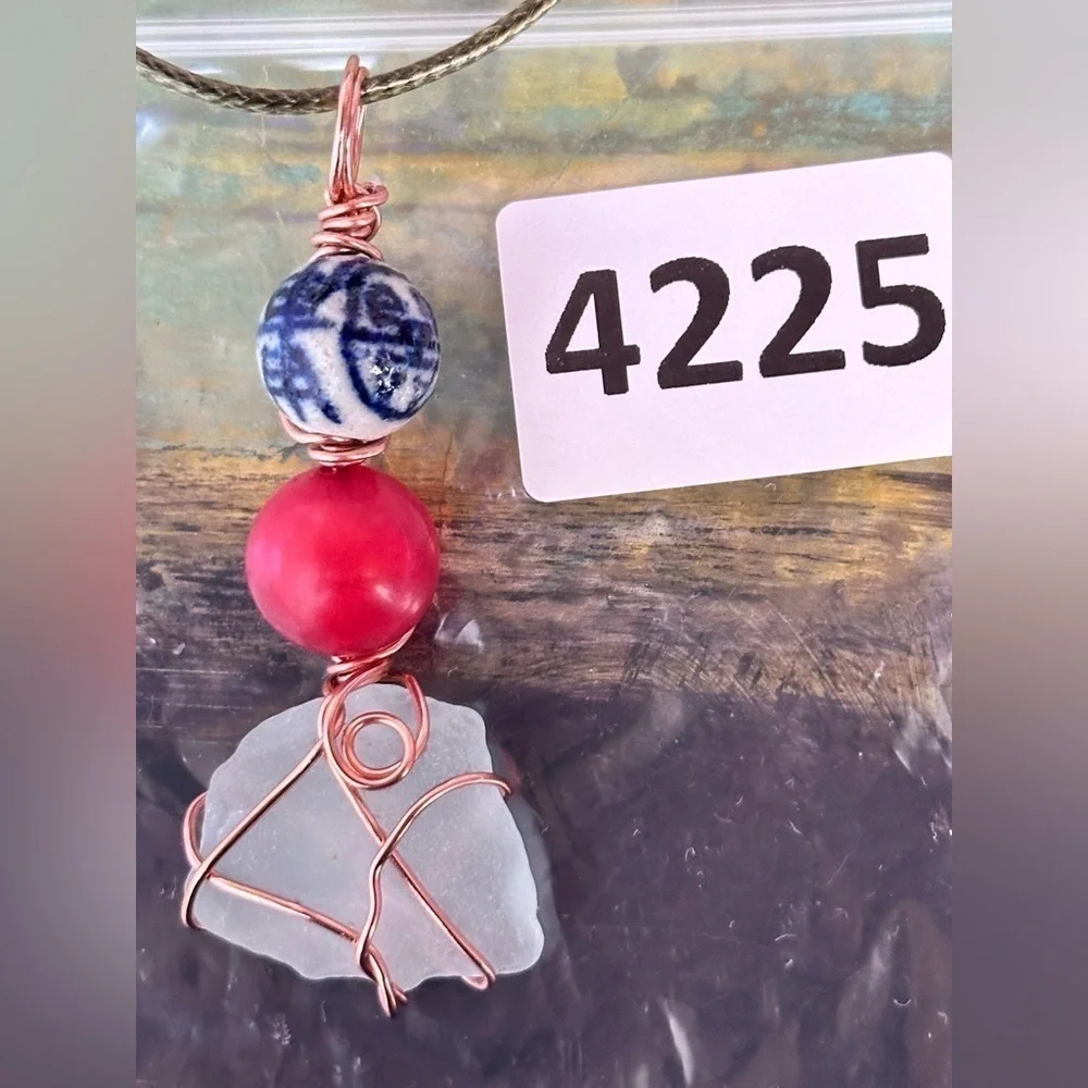 Handmade sea glass